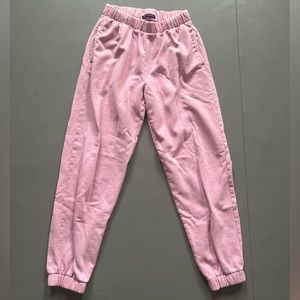 Pink Brandy Melville Sweatpants